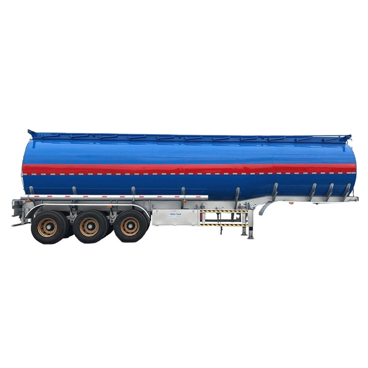 Zimbabwe 4 Compartment 40000 Liters 55000 Liters Oil Fuel Tank Semi Trailer